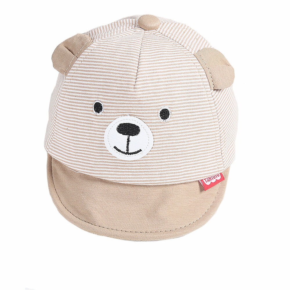 Newborn Toddler Kids Baby Girl Boy Visor Baseball Cat Little Ear Cap Warm Hat